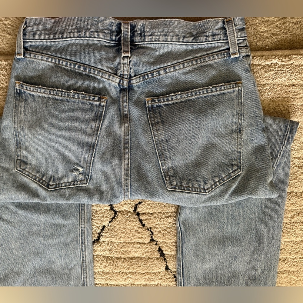 AGOLDE 90'S PINCH WAIST HIGH RISE STRAIGHT IN STAGE - Picture 4 of 10
